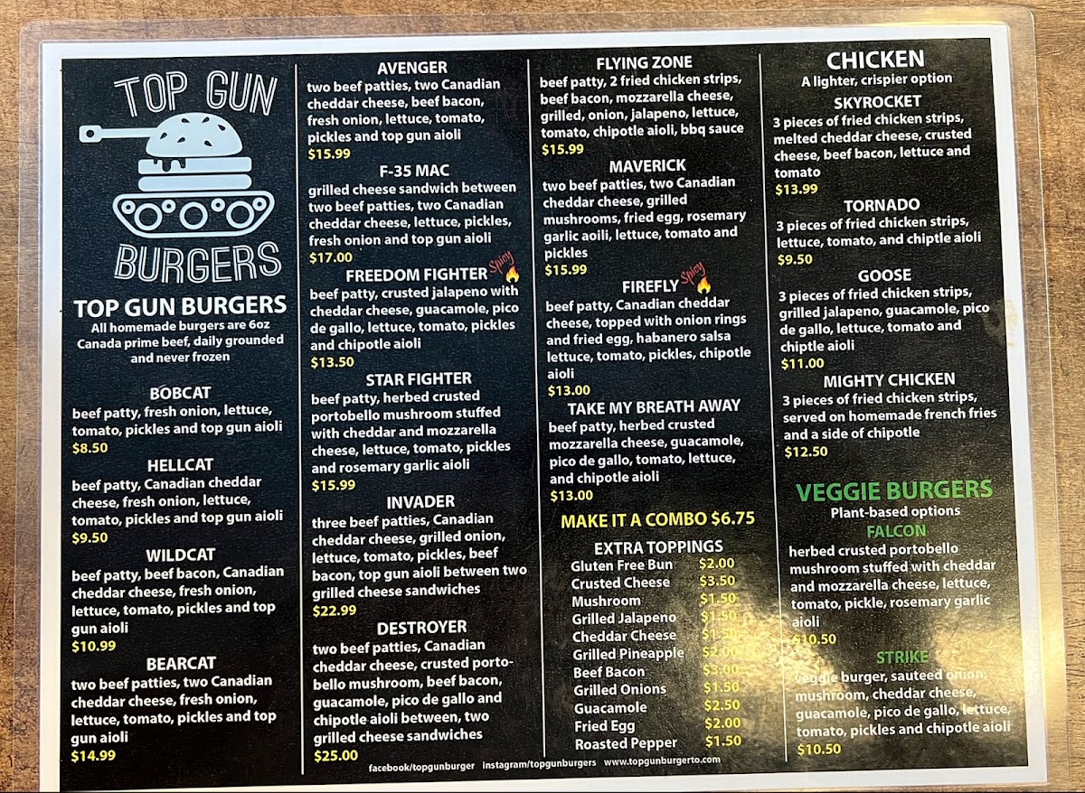 Top Gun Burger (Keele St.) photo 5